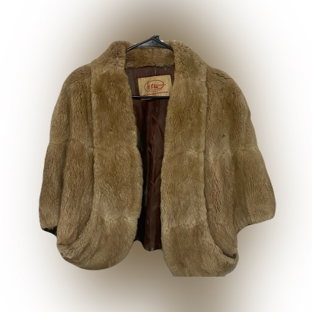 Vintage 1950’s real mink fur
